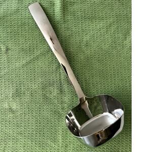 Alessi Inox 18/10 Stainless Steel New Unused Square Soup Stew Ladle Italy
